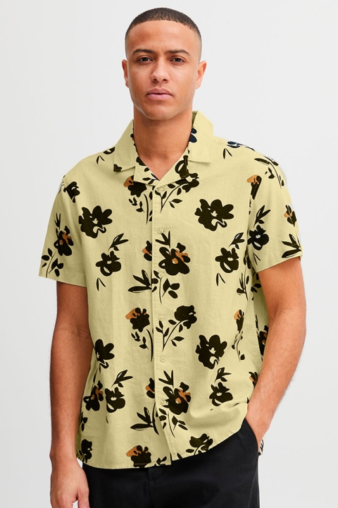 Solid Fridolf Shirt Anise Flower