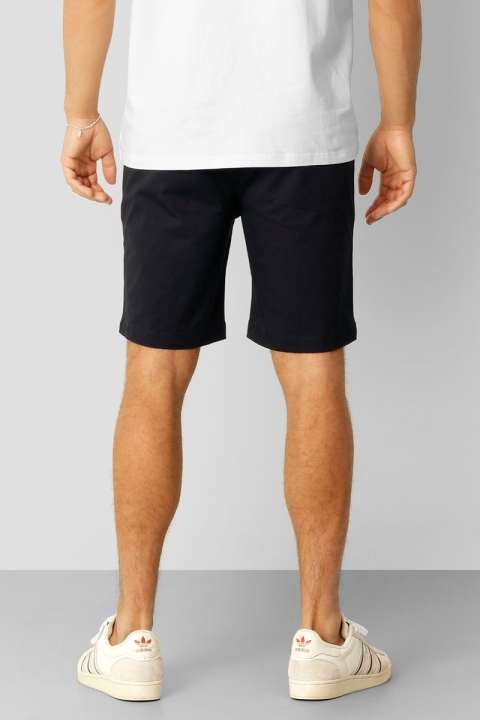 Clean Cut Copenhagen Milano Twill Shorts Dark Navy