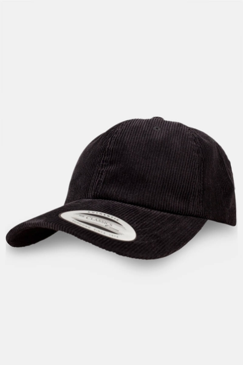 Flexfit Low Profile CordKlockaoy Dad Cap Black