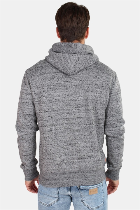 Superdry Orange Label Zip Hoodie Flint Grey Grit