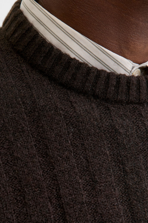 Jack & Jones Bradley Carter Knit Crew Neck Delicioso