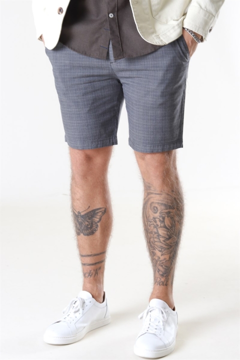 Kronstadt Hector Orleans Check Shorts Anthracite
