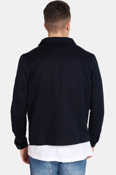 Selected Matt LS Sweat Skjorta B Dark Sapphire