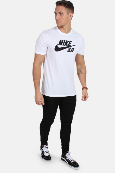 Nike SB 821946 Pl A Roul T-Shirt White
