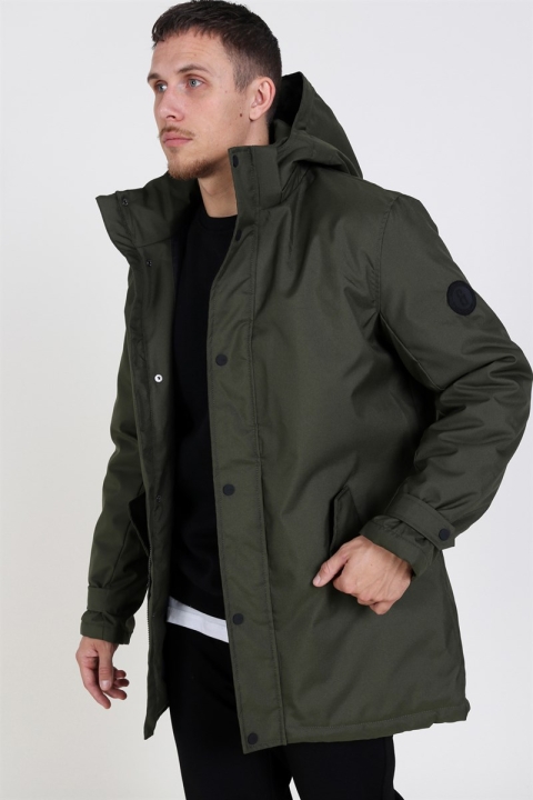 Only & Sons Favour Walther Parka Jacka Forest Night