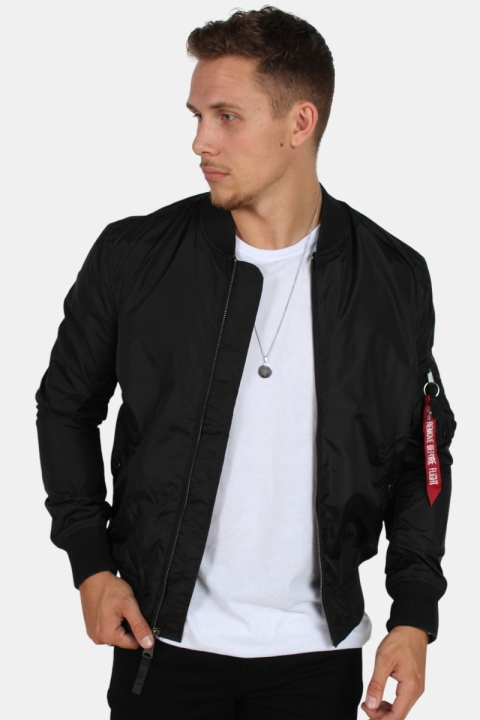 Alpha Industries MA-1 TT Bomber Jacka Black