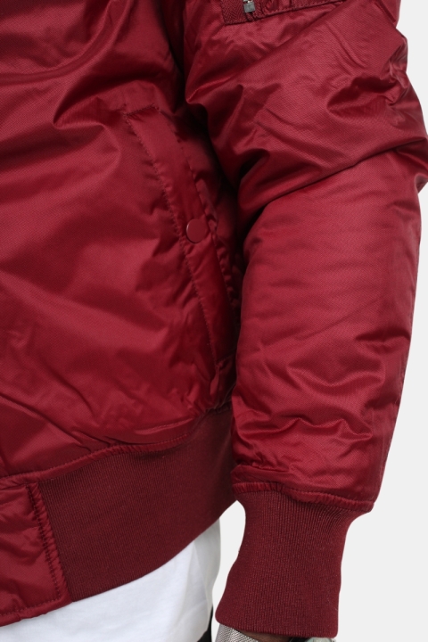 Urban Classics Bomber Jacka Burgundy