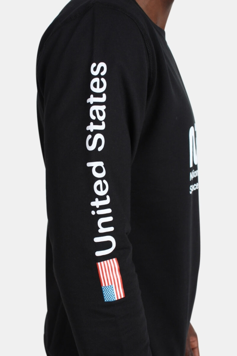 Mister Tee Nasa US Crewneck Tröja Black