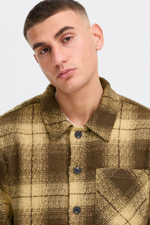 Solid Ruhi Overshirt Slate Black