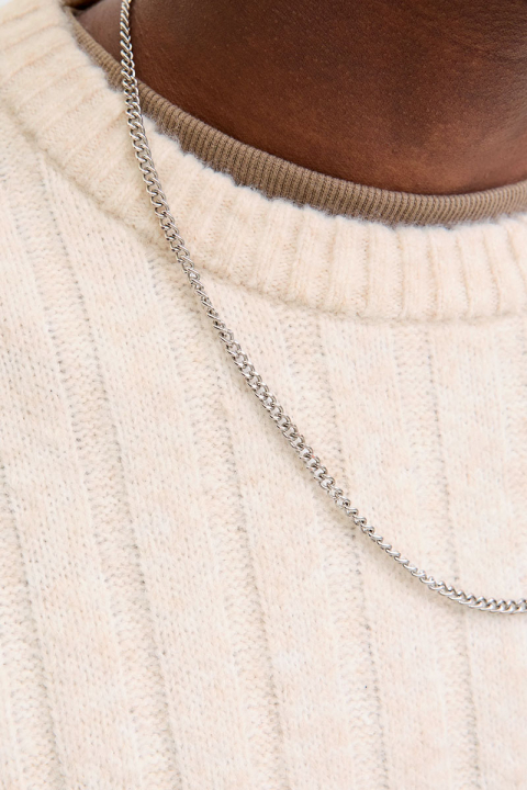 Jack & Jones Bradley Carter Knit Crew Neck Moonbeam
