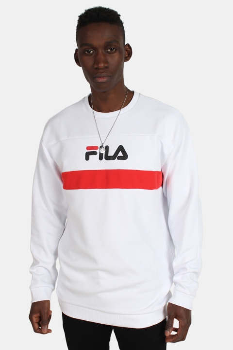 Fila Steven Crew Tröja Bright White