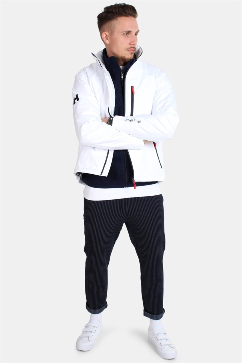 Helly Hansen Crew Midlayer Jacka White