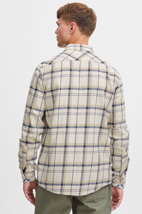 Solid Gisa Shirt Oatmeal