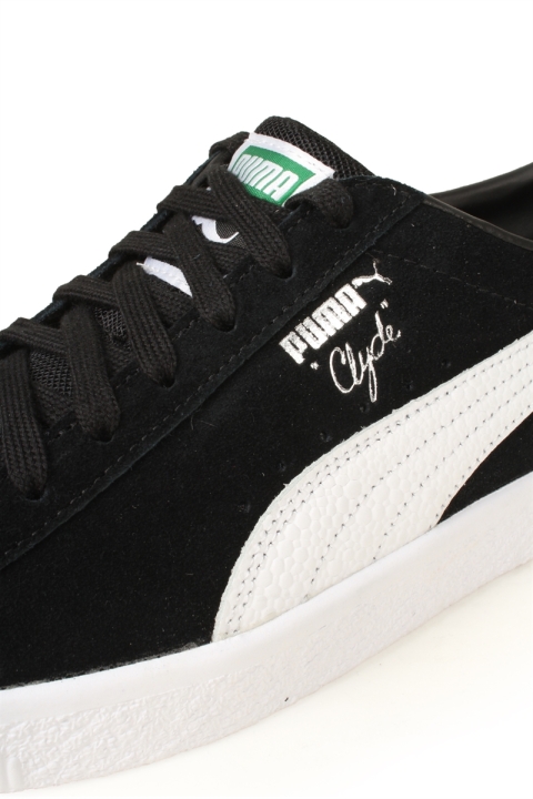 Puma Clyde B&C Black White