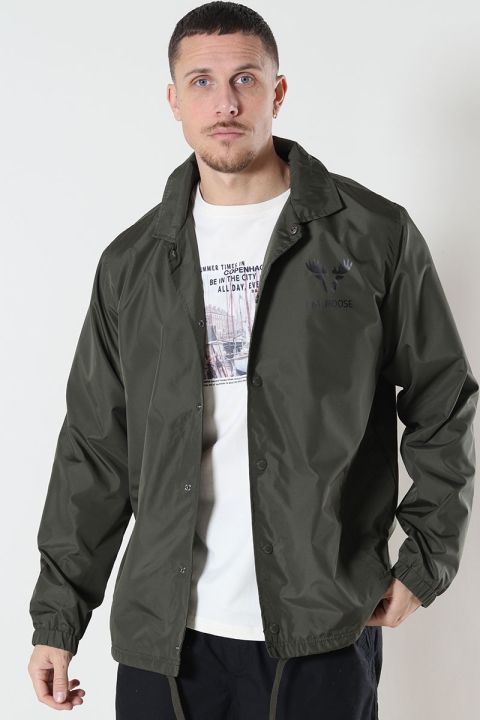 Fat Moose Lake Coach Jacket Army