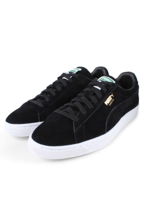 Puma Mocka Classic Sneakers Black Team Gold-White