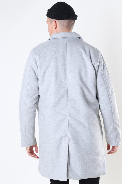 Denim Project Ullkappa Light Grey Melange