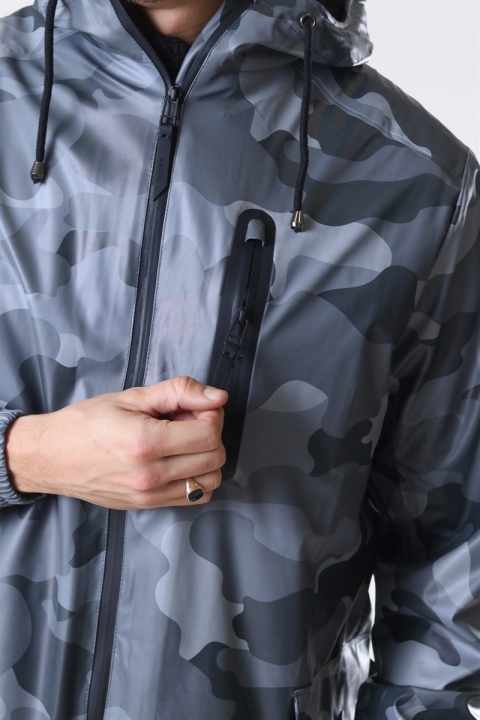 Rains AOP Parka RegnJacka Night Camo