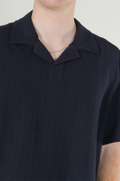 ONLY & SONS Males Regular Fit SS Resort Shirt Black