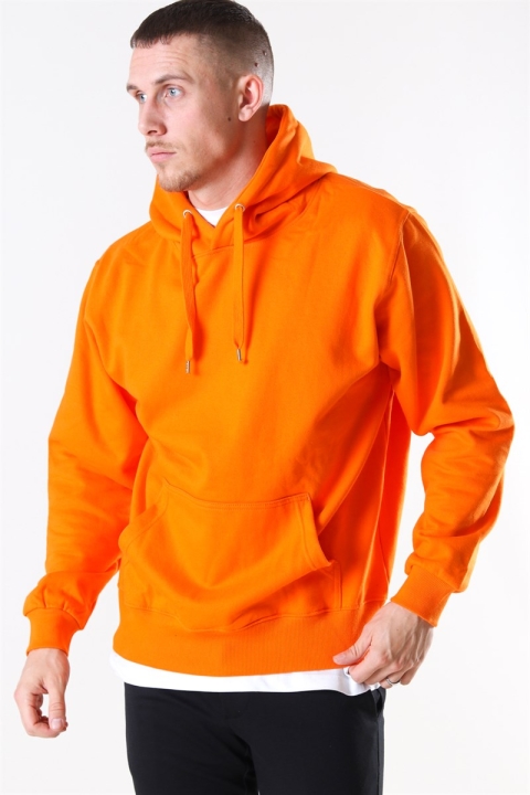 Basic Brand Hooded Tröja Orange