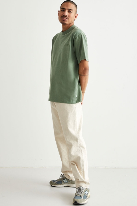 Woodbird Baine Base Tee Khaki