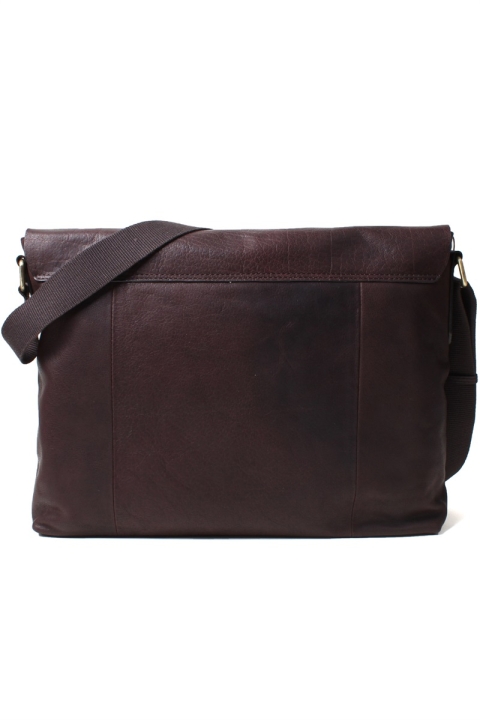 Saddler FinsbKlockay Taske Dark Borwn 