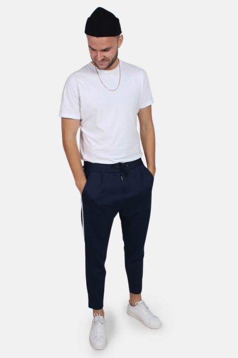 Just Junkies Main Tux Pants Navy/Off White