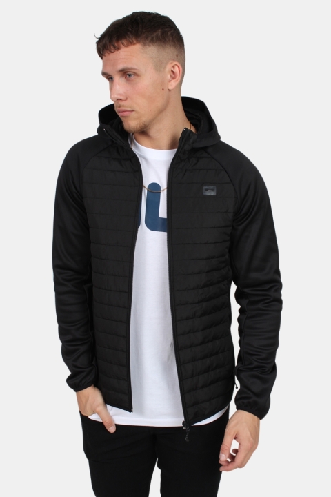 Jack & Jones Multi Quilted Jacka Black