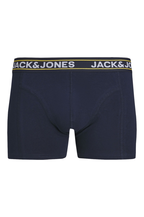 Jack & Jones Flamingo Trunks 3 Pack Navy Blazer