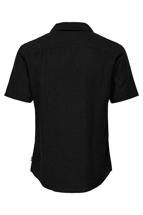 ONLY & SONS Caiden SS Resort Linen Black