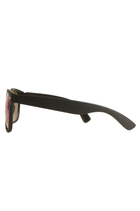 Fashion 1465 WFR  Svart Rubber med spejlrefleks Solbriller