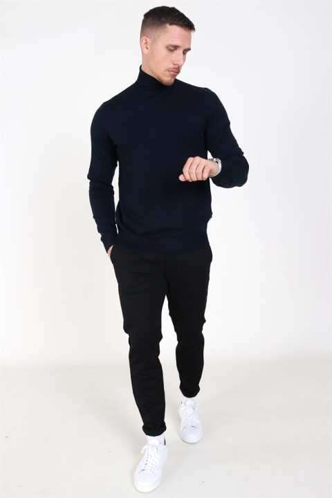 Only & Sons Mikkel 12 Turtleneck Strik Dark Navy