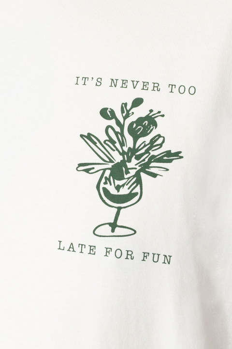 Clean Cut Copenhagen Doug organic T-shirt SS Ecru