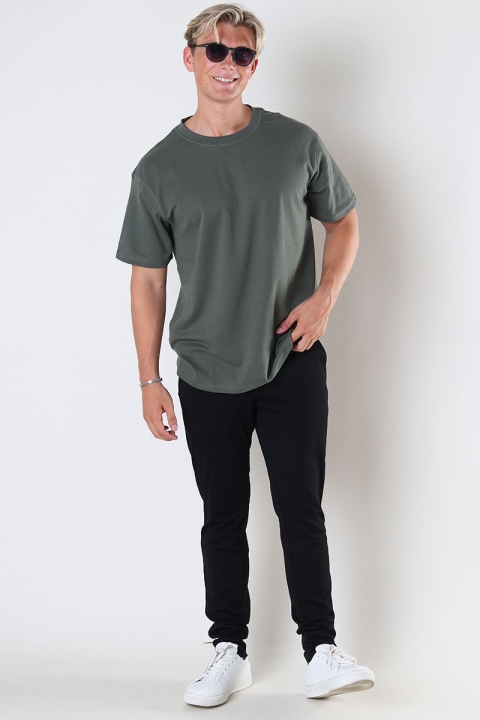 Solid Danton Box Fit Tee Thyme