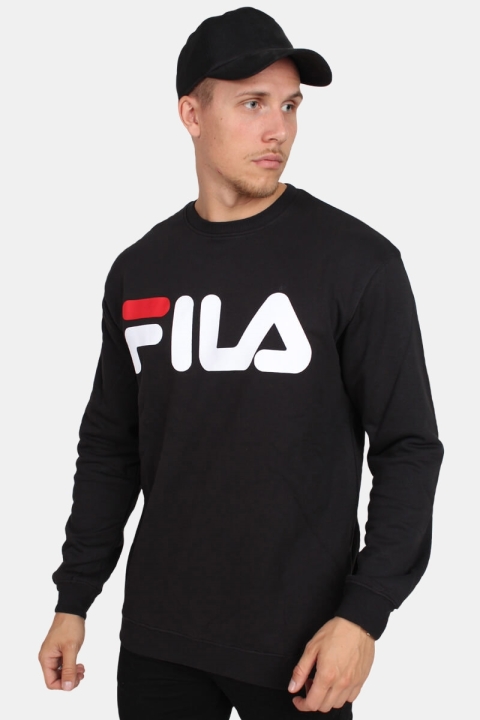 Fila Classic Logo Tröja Black