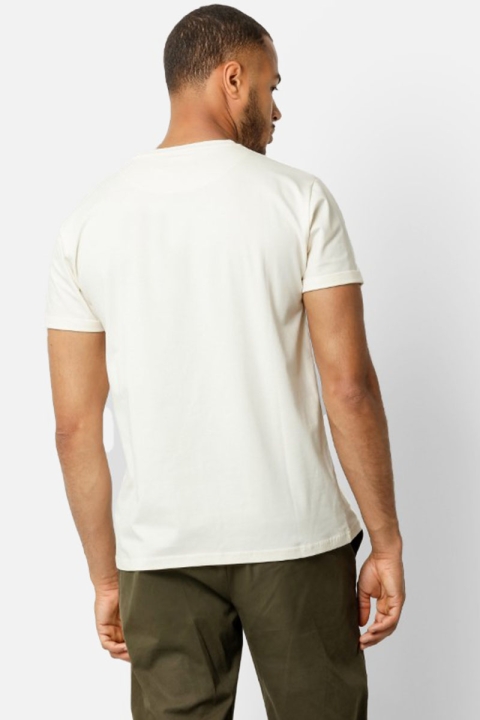 Clean Cut Copenhagen Tanner Tee S/S Ecru