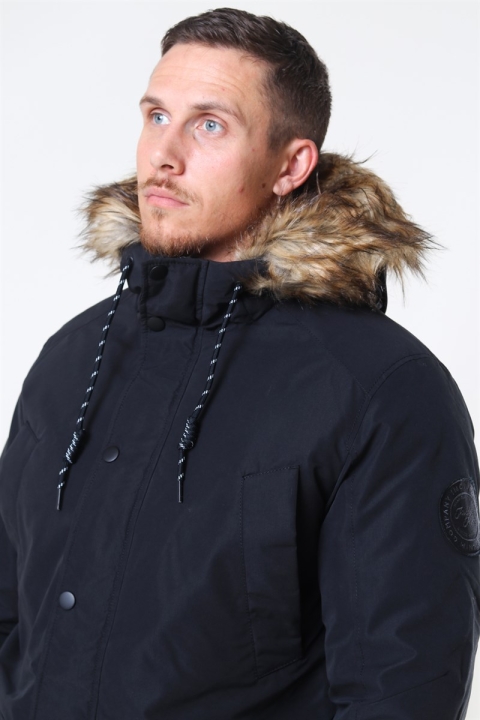 Jack & Jones Sky Parka Jacket Black