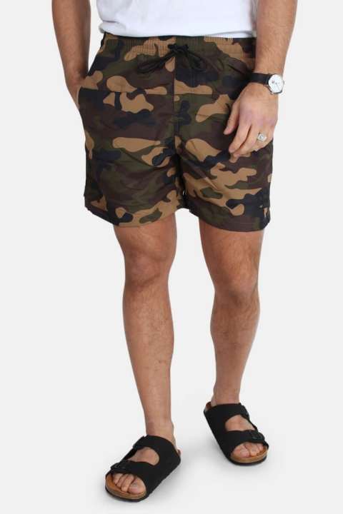 Urban Classics Camo Badbyxor woodcamo