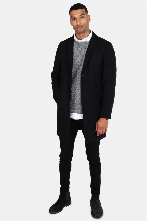 Jack and Jones JPRMorten Ullkappa STS Black