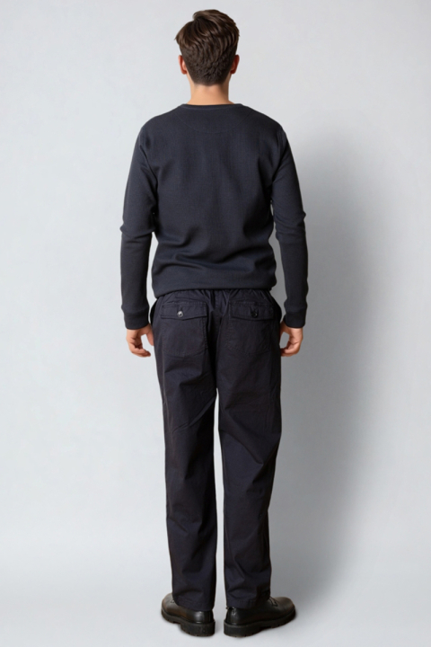 Clean Cut Copenhagen Cal L/S grandad Dark Navy