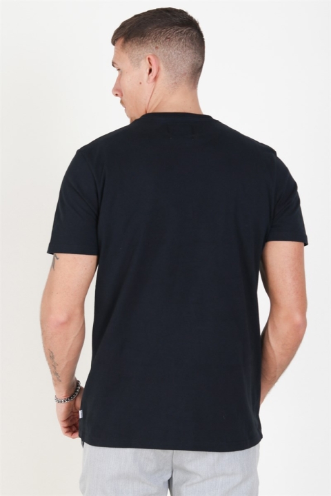 Woodbird Our Jarvis Patch T-shirt Black