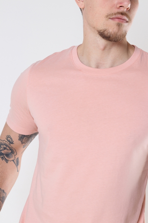 Jack & Jones Organic Basic Tee Coral Pink