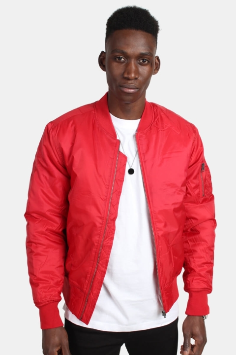 Urban Classics Bomber Jacka Fire Red