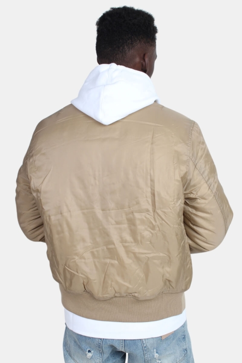 Urban Classics Bomber Jacka Beige