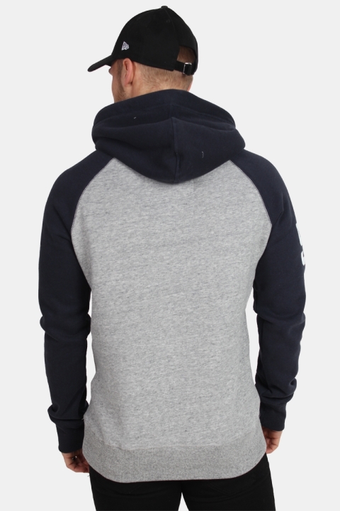 Superdry Trackster Baseball Hoodie Grey Grit/BlueBlack Grit