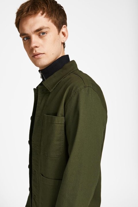 Jack & Jones JJELUCAS ALVIN JACKET Olive Night