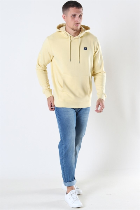 Clean Cut Basic Organic Hoodie Pastel Yellow