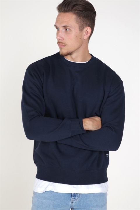 Jack & Jones Soft Sweat Crew Neck Navy Blazer