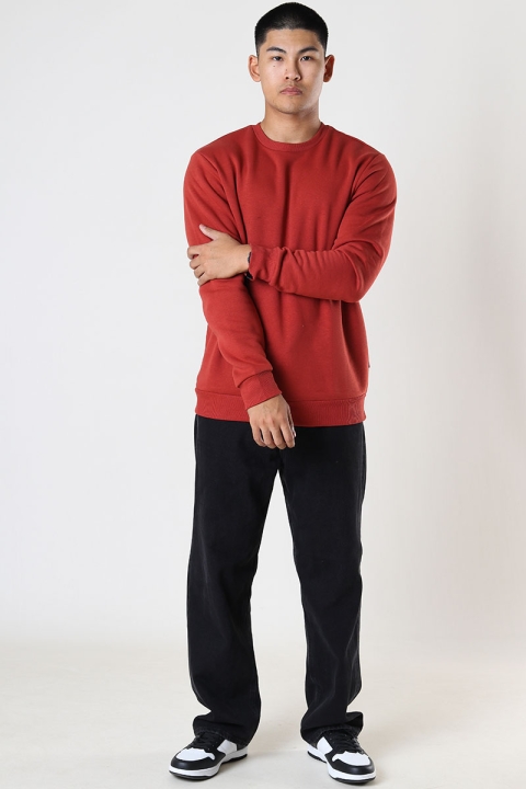 ONLY & SONS Ceres Crew Neck Red Ochre