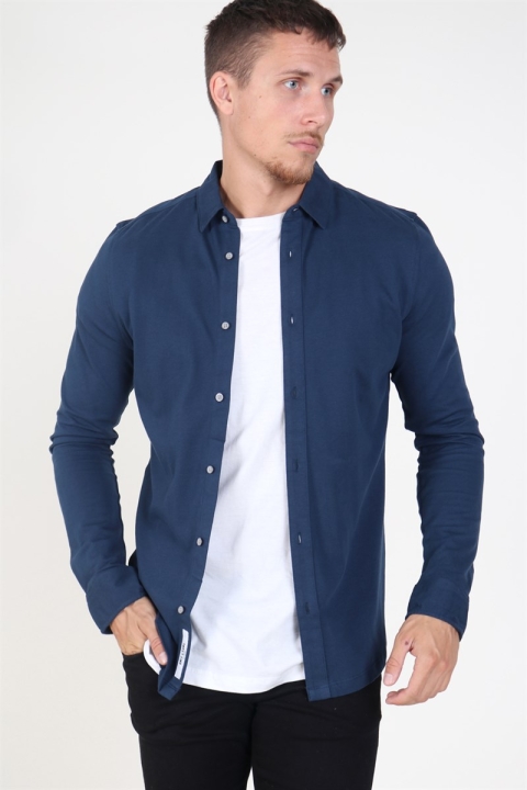 Only & Sons Cuton Skjorta Dress Blues